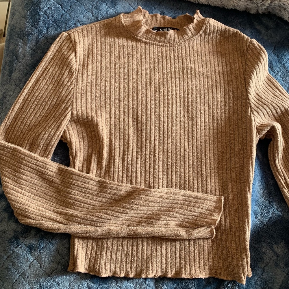 Tan/Nude Crop Top